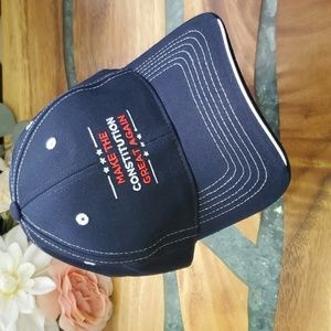 NEW "Make The Constitution Great Again" Democrat Blue Baseball Hat | One Size